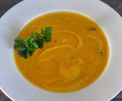 Sämige Kürbissuppe