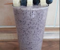 Bananen-Heidelbeer-Smoothie