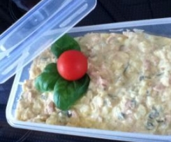 Variation von Eiersalat light