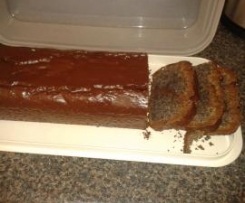 Variation von Mohnkuchen