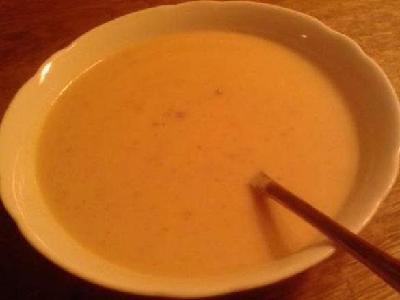 Bohnensuppe mit Speck und Birnen