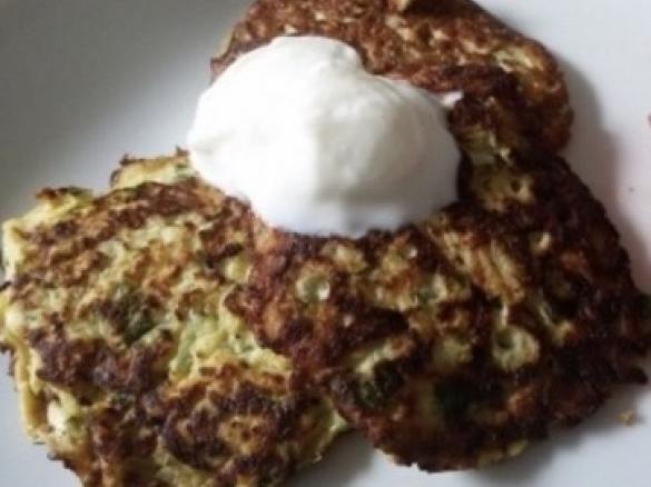 Zucchini Blinis sehr lecker