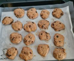 Fruchtige Dinkel-Vollkorn-Kekse