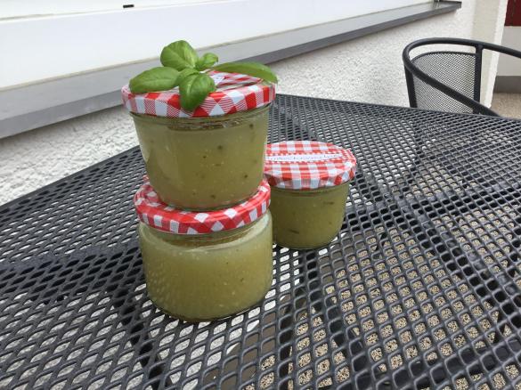 Zucchini-Zitronen-Marmelade