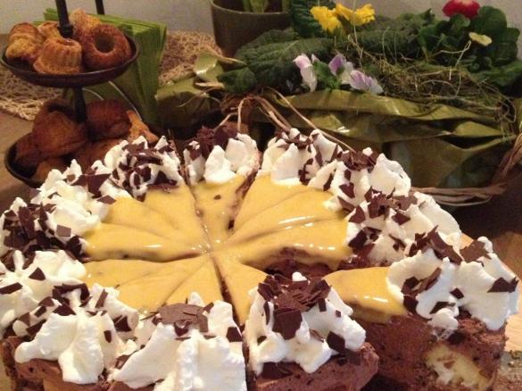 Windbeutel - Schokoladen - Torte