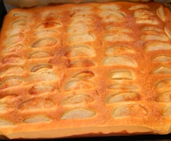 Apfelkuchen vom Blech