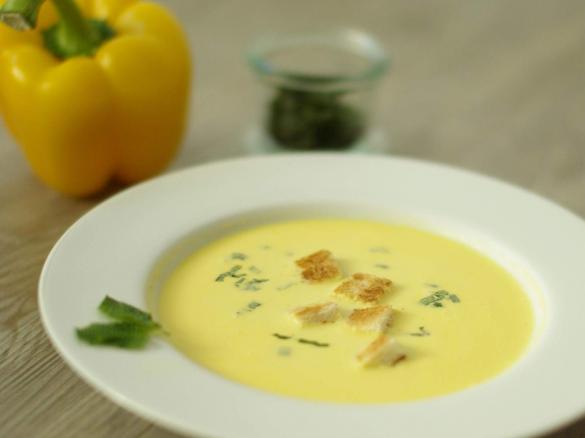 Paprikasuppe (vegan)