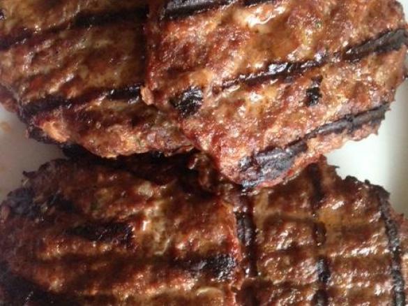 Rindfleisch-Pattie für Burger