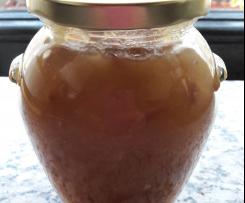 gebrannte Mandel - Apfelmarmelade mit Amaretto