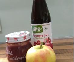 Apfel-Granatapfel Marmelade