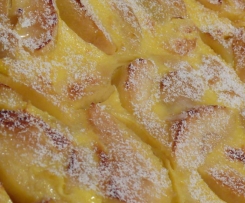 Backofen-Pfannkuchen mit Apfel