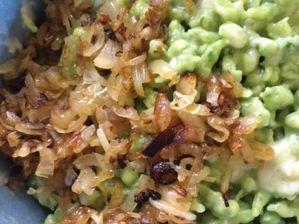 Bärlauch Kässpätzle