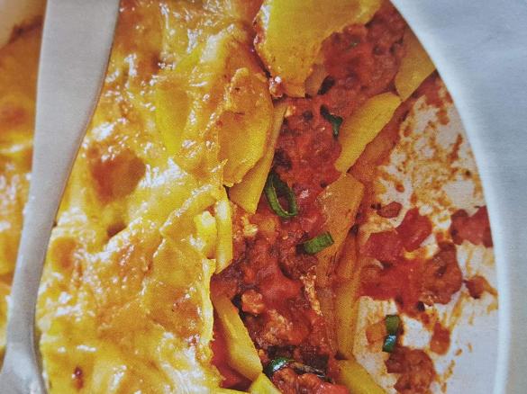 Bolognese Kartoffel Gratin