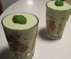 Schicht-Panzanella (Brotsalat im Glas)