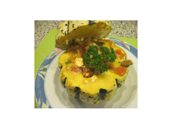 Variation von Sweet Lightning - gefüllter Kürbis