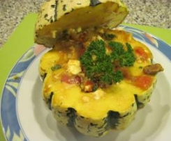 Variation von Sweet Lightning - gefüllter Kürbis