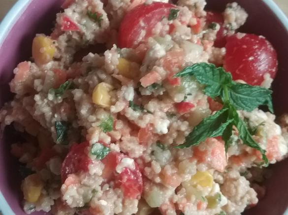 Bunter Couscous-Salat