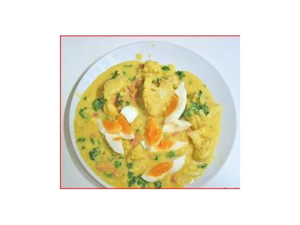 Blumenkohl-Eier-Ragout