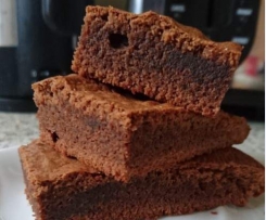 Schoko Marzipan Brownies - sehr saftig