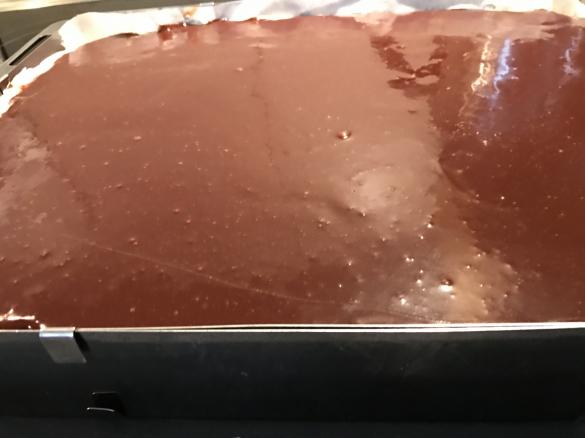 Schokoglasur Donauwelle