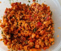 Karotten-Paprika Salat