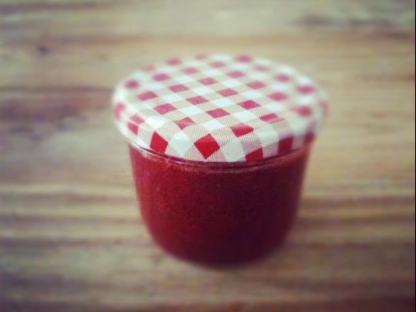 Himbeer-Rhabarber Marmelade