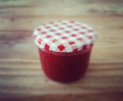 Himbeer-Rhabarber Marmelade