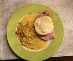 Hawaii - Kasseler mit Reis