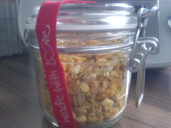 Knuspermüsli mit Cornflakes