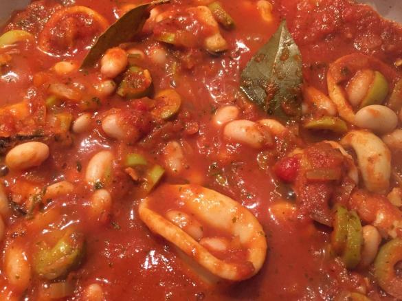 Tintenfisch-Muschel-Topf 10WBC