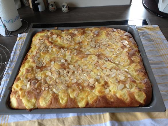 Butterkuchen mit Vanillecreme (aus Sylt)