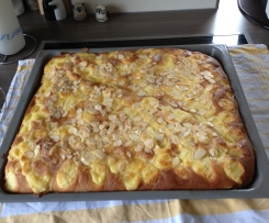 Butterkuchen mit Vanillecreme (aus Sylt)