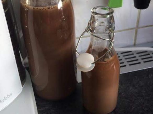 Schokoladen-Likör ohne Ei