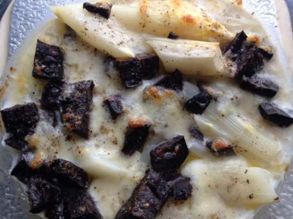 Mutiger Spargelauflauf 