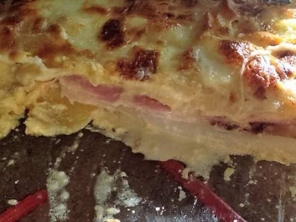 Spargel-Schinken-Lasagne