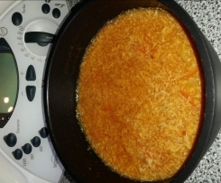 Variation von Peking Suppe, wie im Chinarestaurant