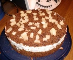 Nuss-Wölkchen mit Ananas & Schoki