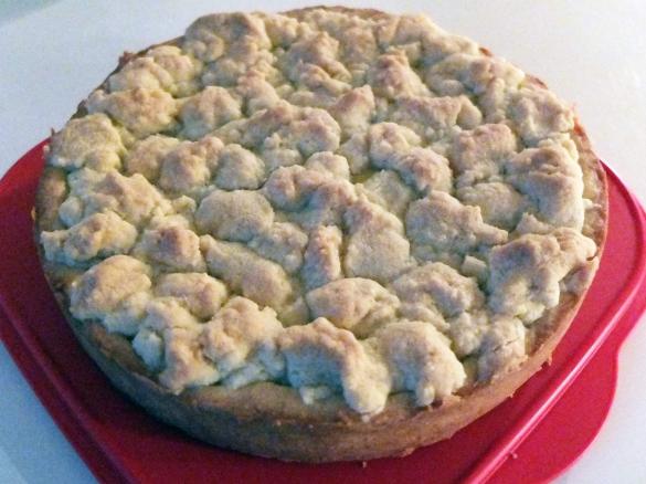 Streuselkuchen mit Pudding