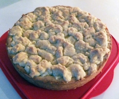 Streuselkuchen mit Pudding