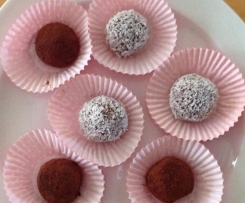 Weight Watchers Pralinen mit Schokolade und Kokos