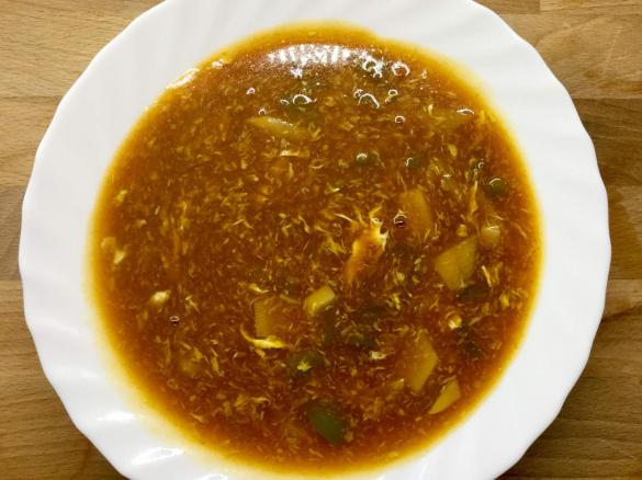 Pikante Paprikasuppe Pekingart