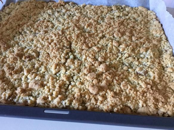 Rhabarber-Streuselkuchen