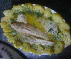 Kabeljau italienisch im Varoma mit Kartoffeln