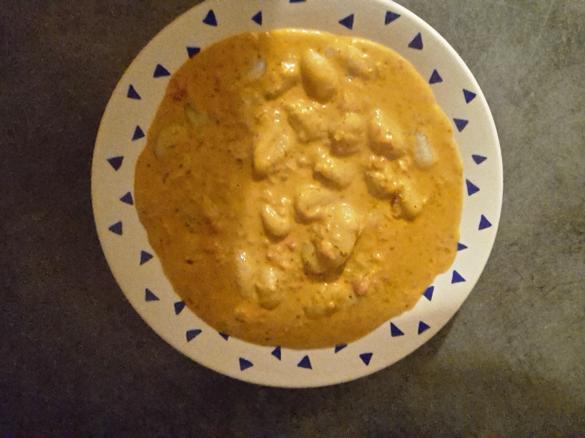 Gnocchi mit Gorgonzola-Tomatensauce