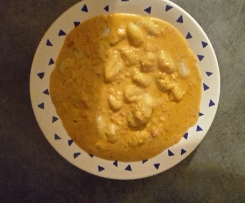 Gnocchi mit Gorgonzola-Tomatensauce