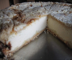 Käsekuchen mit Steuseln ohne Boden
