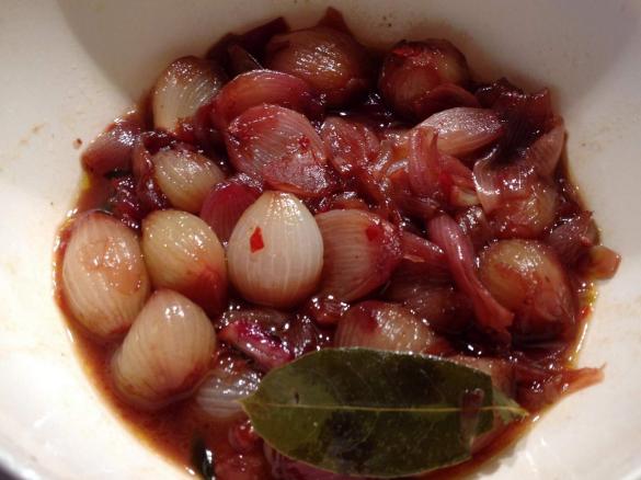 Marinierte Schalotten