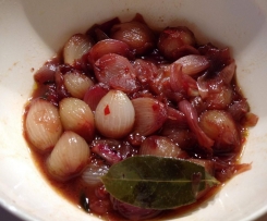 Marinierte Schalotten