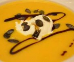 Kürbiscremesuppe