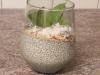 Blaubeer - Chia- Pudding mit Joghurt - LOW CARB
